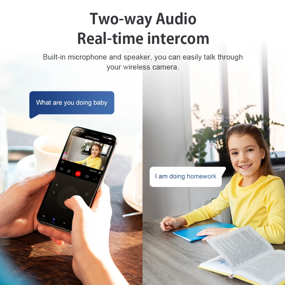 INQMEGA Tuya E27 Bulb Camera IP PTZ Wifi Camera Security Protection CCTV E27 Light Bulb Floodlight Camera Motion Sensor Alexa