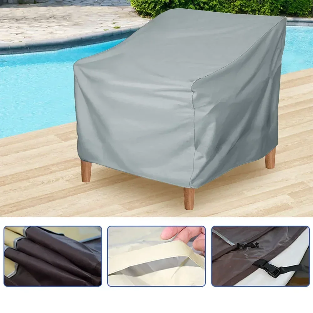 Outdoor Furniture Cover Waterproof Patio Garden Cover Rain Snow Table Sofa Chair Protection Dust Proof Cover Oxford Cloth