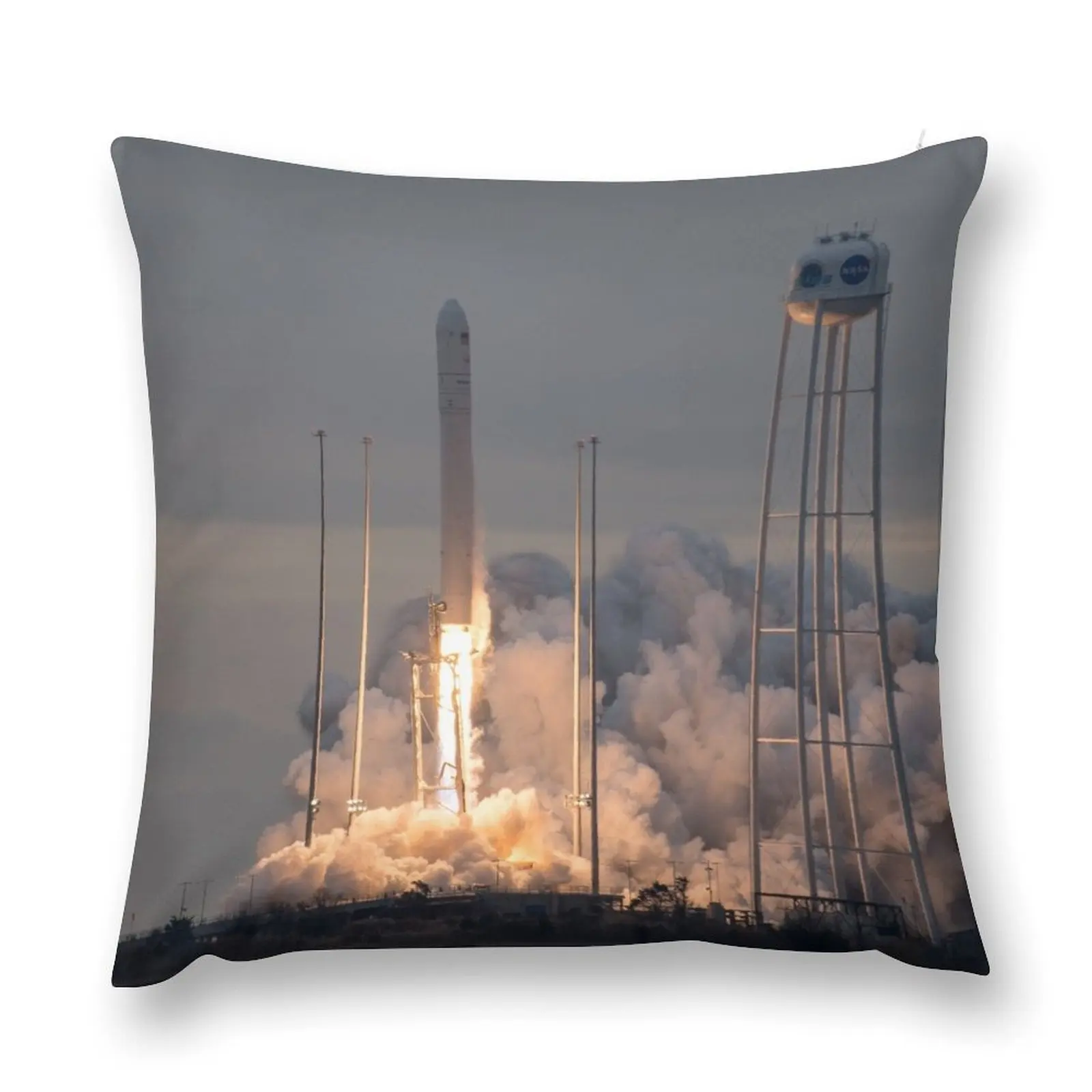 Antares rocket launch Throw Pillow Elastic Cover For Sofa pillow cover christmas Pillows Aesthetic christmas pillowcases pillow