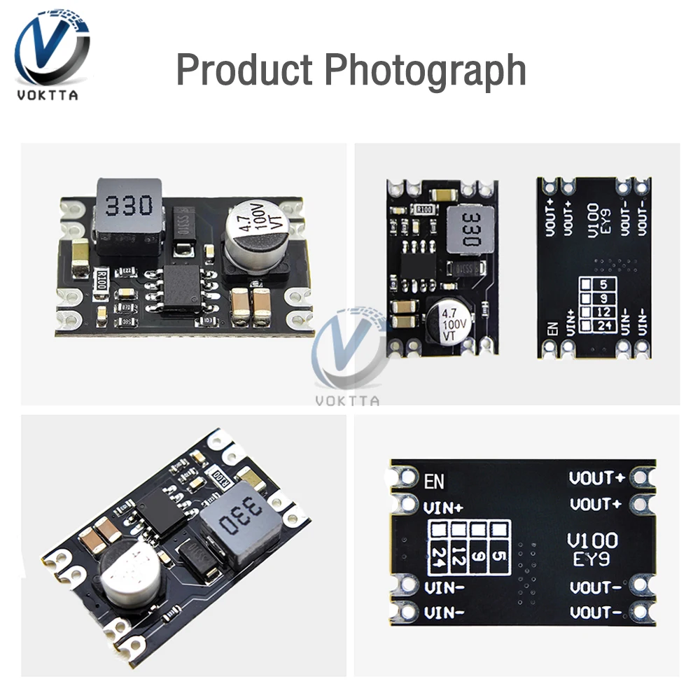 DC-DC Step-down Voltage Regulator Power Module DC-DC 6V 10V 13V 25V 100V to 5V 12V 2A Step-down Power Module Current