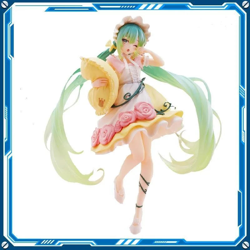 Bandai Banpresto HATSUNE MIKU Fiaba Paese delle Meraviglie La Bella Addormentata Anime Figura Pixiv Bella Ragazza Periferica Regalo Ornamenti