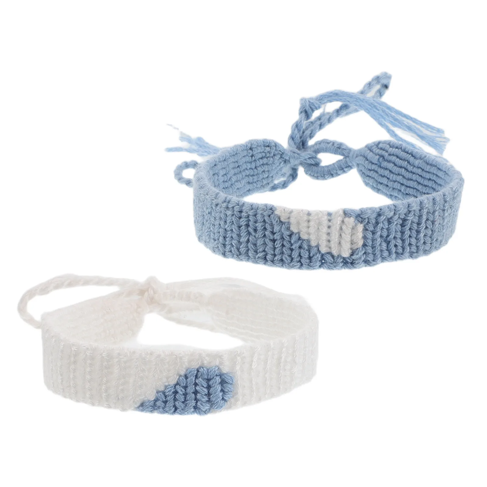 

2 Pcs Couple Bracelet Chinese Adjustable New Style Braided for Men Chain Bangle Handmade Cotton Thread Bracelets Women Lovers