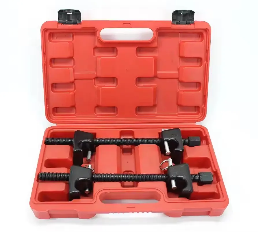 

Automobile spring compression tool thickening