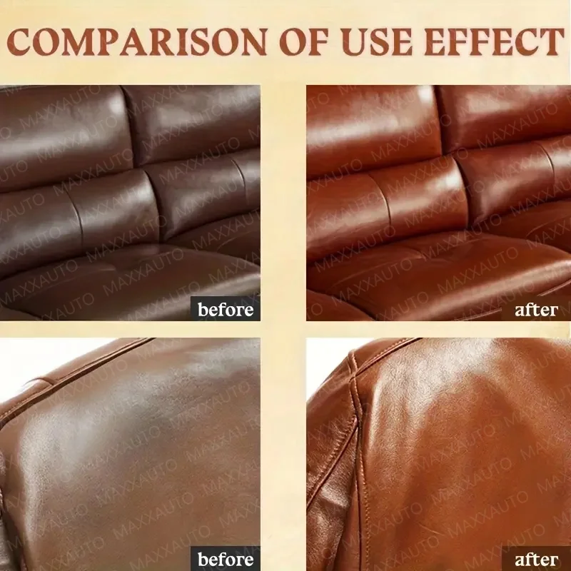 

Universal Leather and Sofa Repair Concentrate Shoe Polishing Wax interior reconditioning cream for leather/plastic/rubber Care﻿