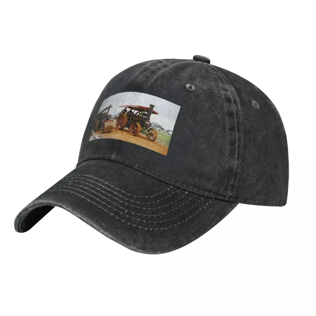 

Steam Roller and Steam Traction Engine Baseball Cap designer cap Hat men Hat Beach foam party Hat Women's Hats Men's