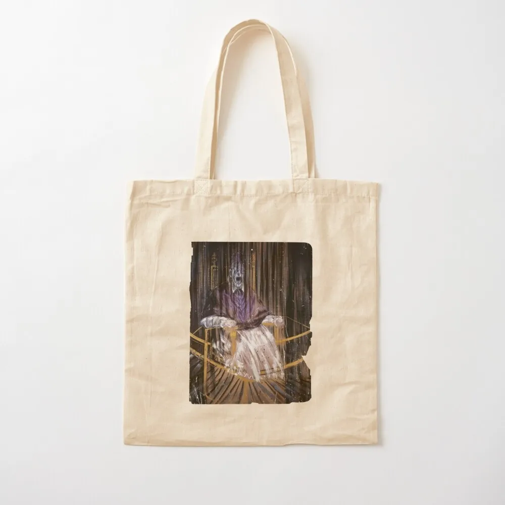 Study after VelÃ¡zquez's Portrait of Pope Innocent X by Francis Bacon Tote Bag