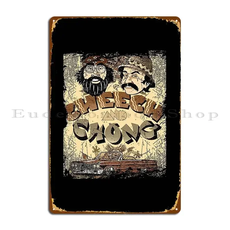 Cheech And Chong S Comedy Legends Metal Signs Plaques Decoration Print Club Pub Tin Sign Poster