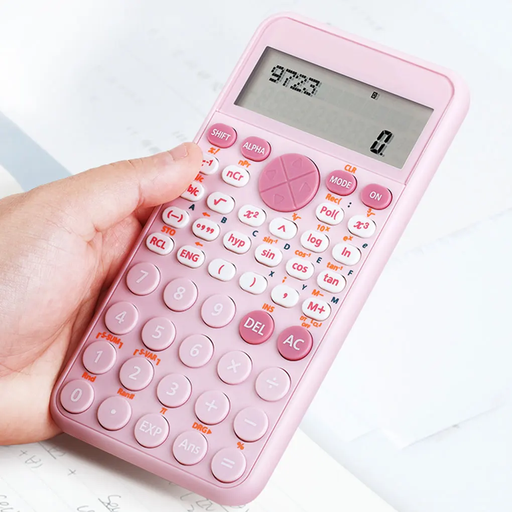 Multifunctional Scientific Calculator Student Simple Portable Big Screen Function Calculator Stationery School Office Supplies