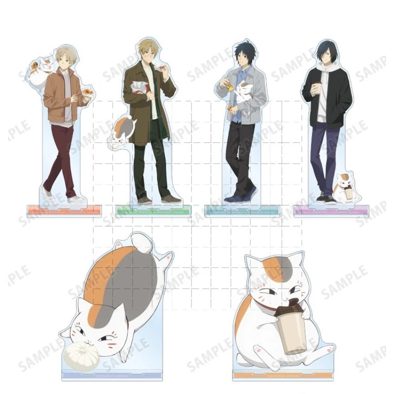 Game Nyanko-sensei Tanuma Kaname Matoba Seiji Natsume Takashi Acrylic Stand Doll Anime Figure Model Plate Cosplay Toy for Gift