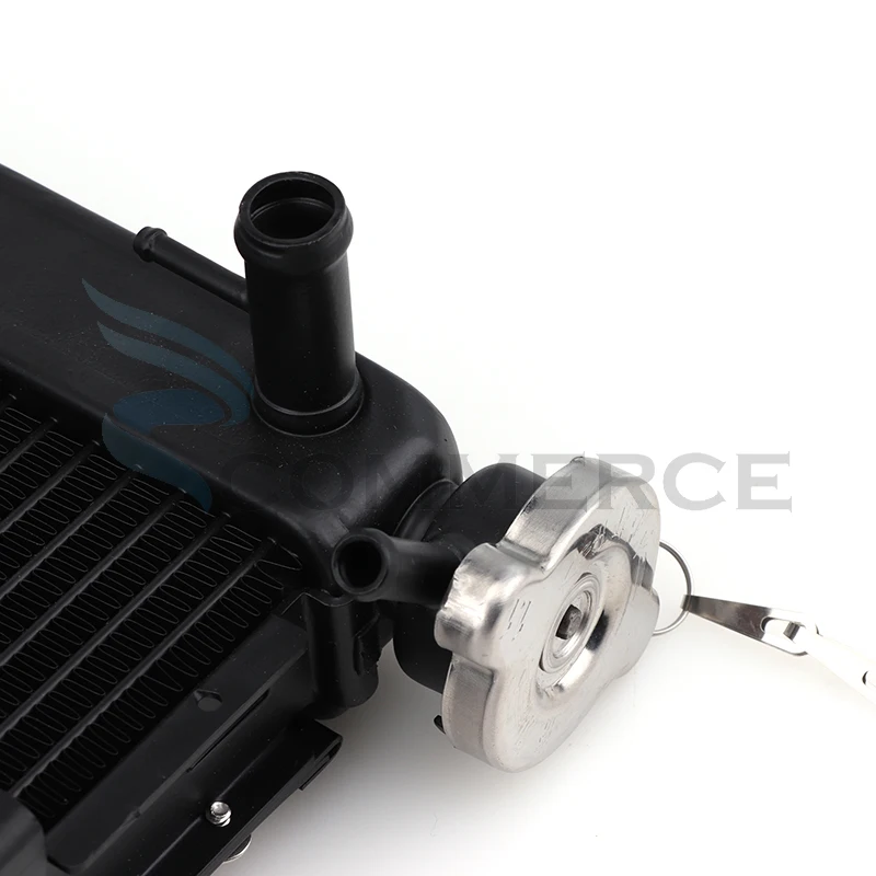 Motorcycle Water Tank Radiator Water Cooler Cooling Fit for 150cc 200cc 250cc Zongshen Engine 4x4 ATV UTV Buggy Quad Bike parts