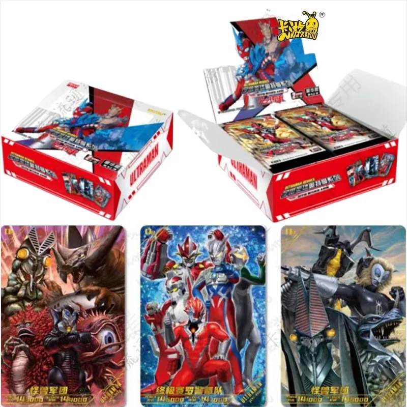 

Официальные карты KAYOU Ultra Universe Ultraman Deluxe Series 42, полная коллекция, товары для аниме, новое поступление