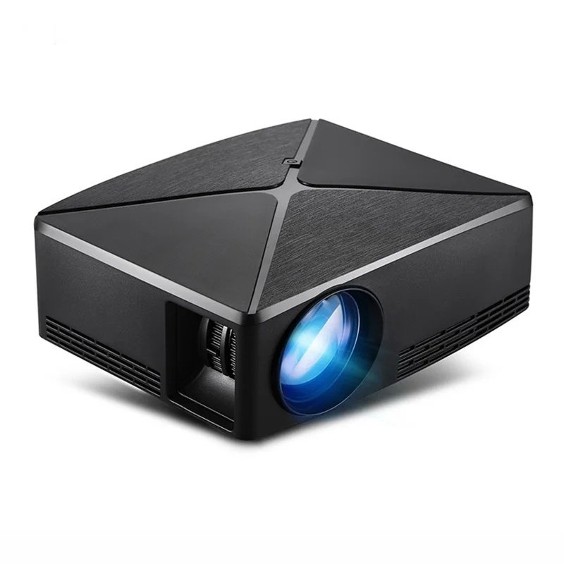 

Full HD Mini Smart Projector C80 1080P LED Multimedia Home Theater with HD USB AV for Movie Video Game Outdoor Activity