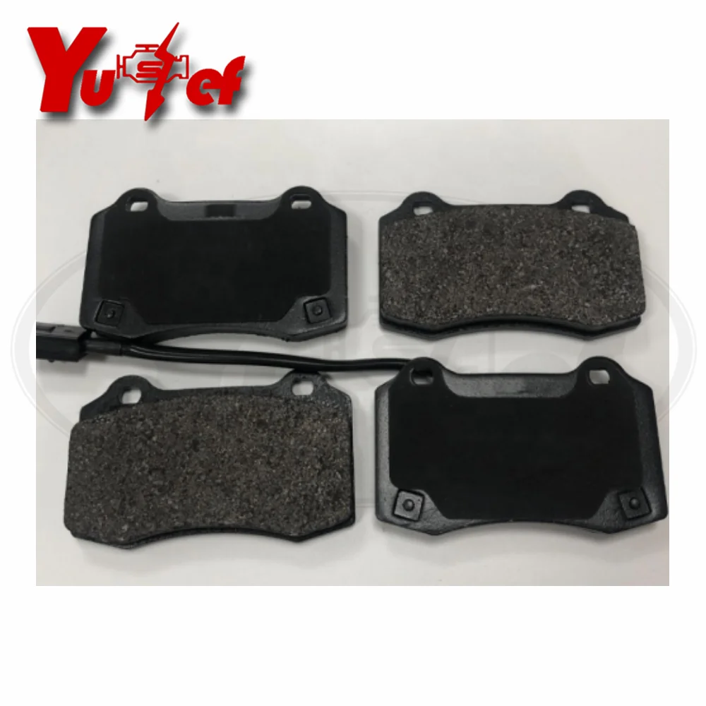 Rear Brake Pads Set For Maserati Ghibli, Quattroporte Auto Accessories OEM 980156007 673010325 673012377