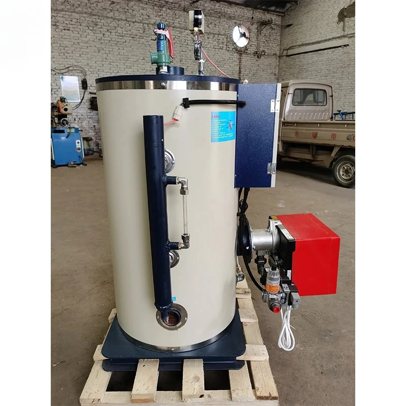 50kg 보일러 가열석 물고기 가스/디젤 연소 수직형 증기 보일러
