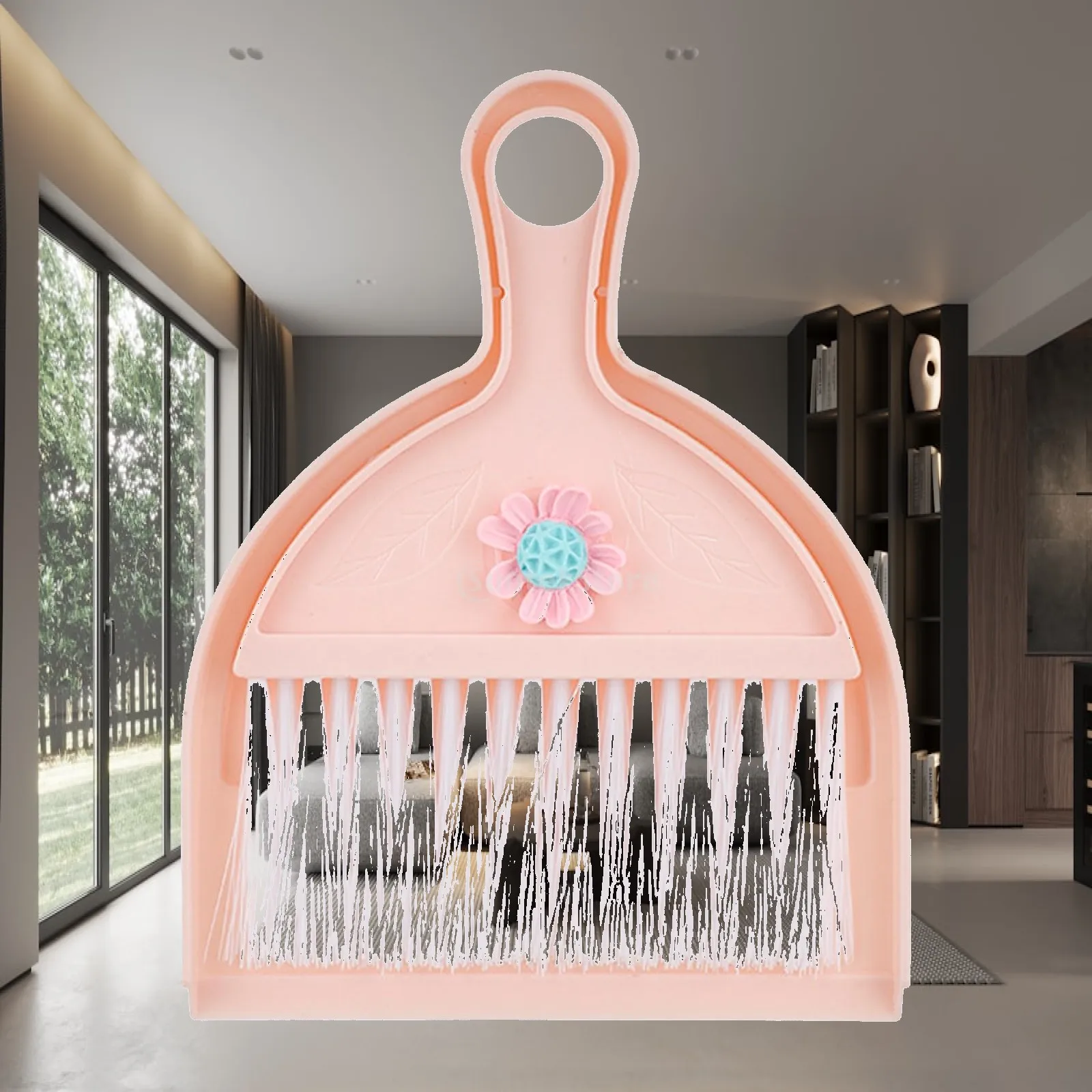 Mini Kids Broom and Dustpan Set Pretend Housekeeping Play Set Cleaning Sweeping Play Set for Preschool Age 3 4 5 Boys Girls