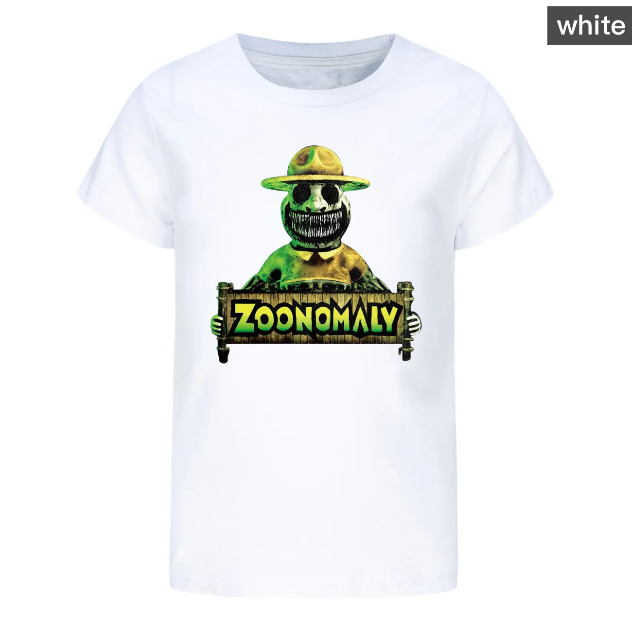 ZOONOMALY-Camiseta de dibujos animados para niños, camisetas de manga corta para bebés, Tops informales para niñas pequeñas, 2024