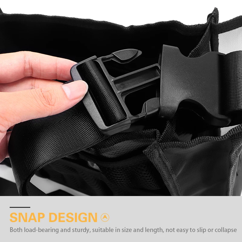 Portable Makeup Bag with Transparent Grid Design