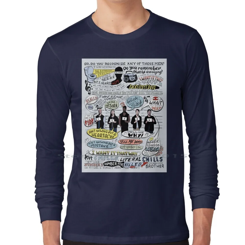 Eu quero que seja assim Brooklyn Nine Nine T Shirt 100% Algodão