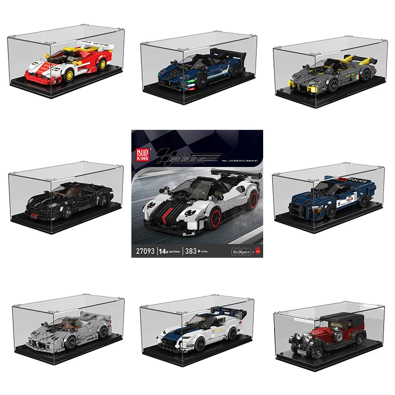 

MOULDKING Sports Car Building Blocks Kits MOC Famous Car Model Supercar Racing Vehicle Assembly Bricks Ornaments Toys Boys Gifts