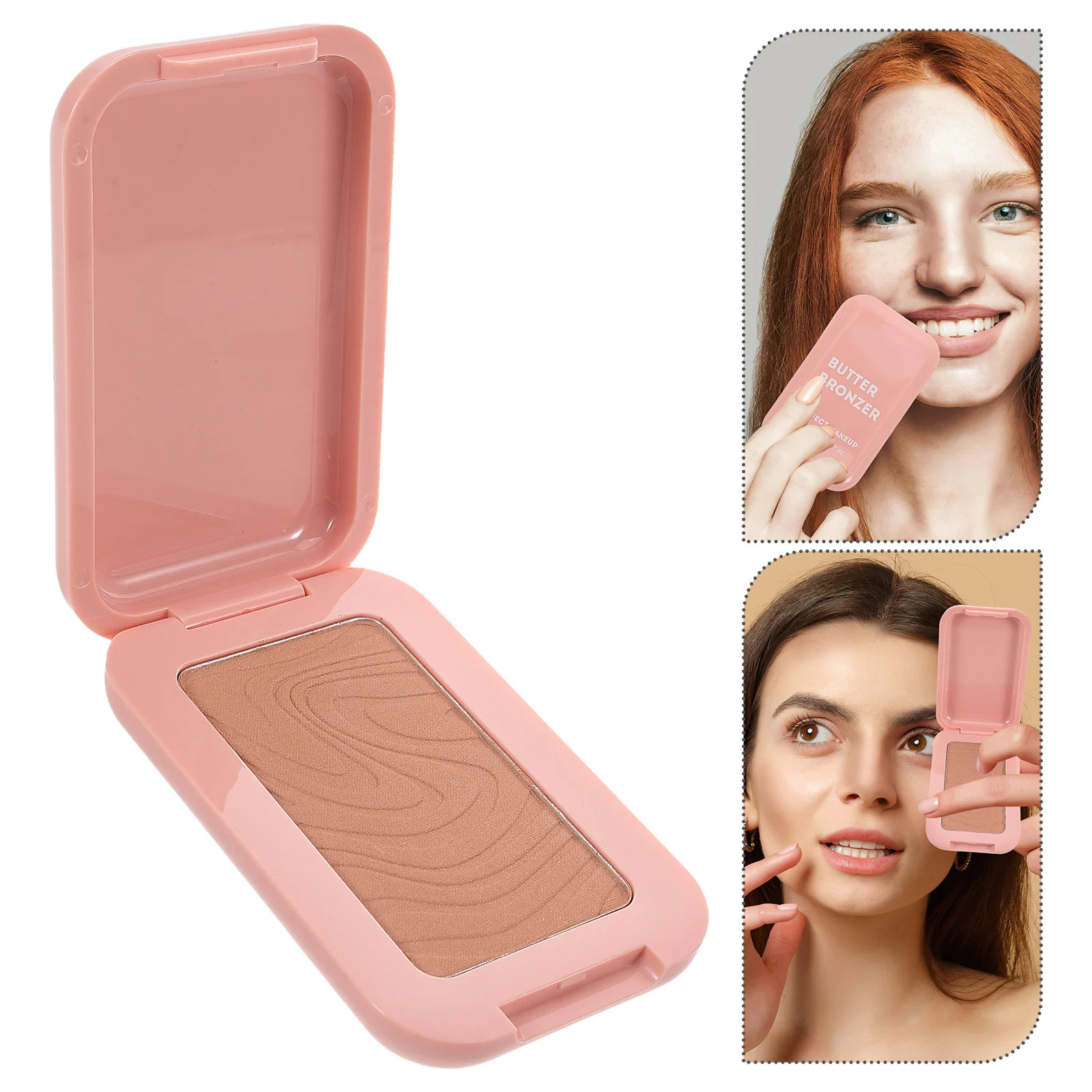 

Soft Matte Bronzer Powder Natural Contour Face Sculpting Buildable Coverage Long-Lasting Makeup Highlight Glow