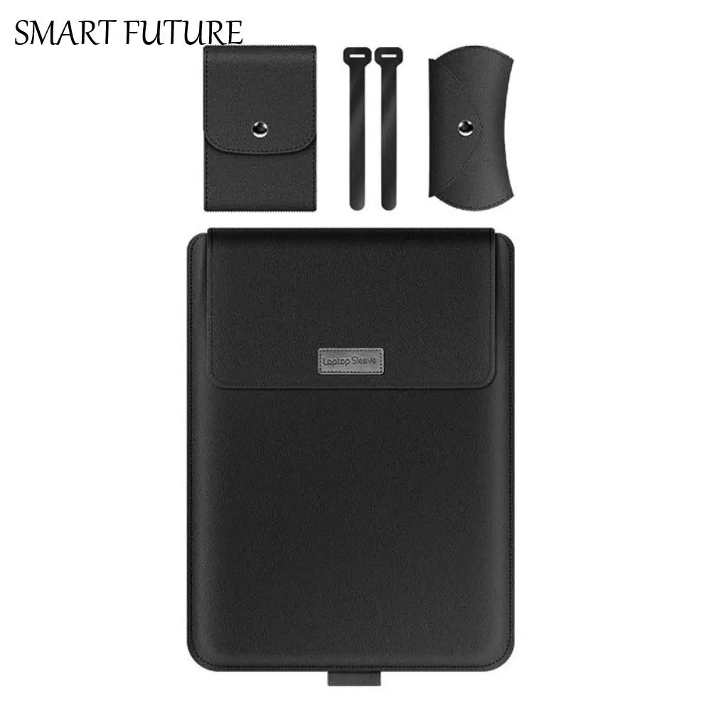 

Утолщенная сумка-чехол для ноутбука 5 в 1, ультратонкая сумка-подставка для ноутбука 11,6-12 дюймов, водонепроницаемый немагнитный чехол для ноутбука