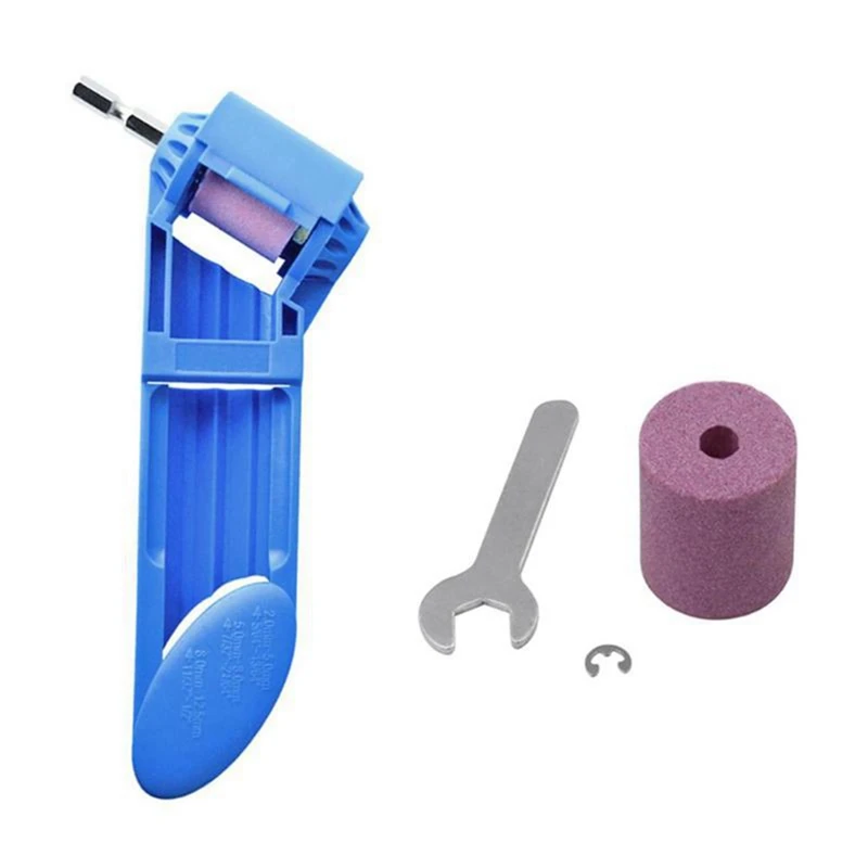 Corundum Grinding Wheel Drill Bit Sharpener Hand Tools Drill Powered Tool Parts Nail Drill Bits Set For Grinder Grill