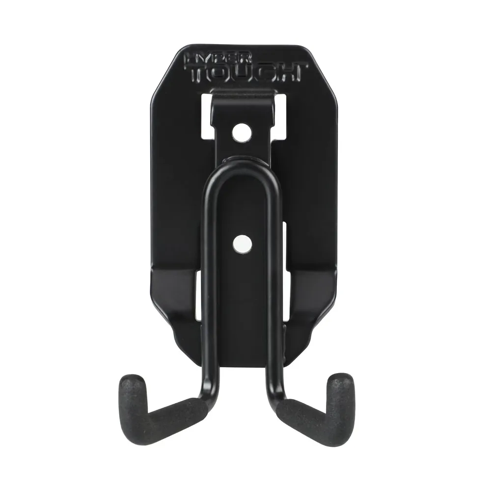 Hyper Stack Compact Heavy Duty Steel Utility Hook for Home Garage Storage Organization Black view 2