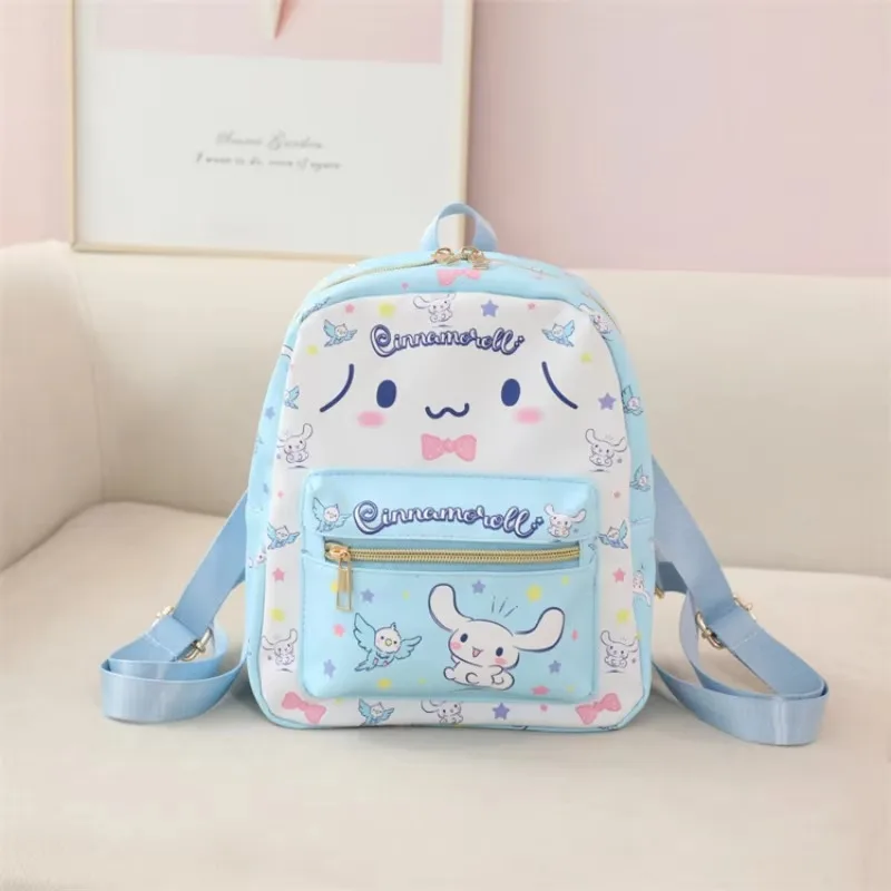 Cartoon Rugzak Dubbele Rits Schooltas Cosmetische Tas Trendy Meisjes Opbergtassen