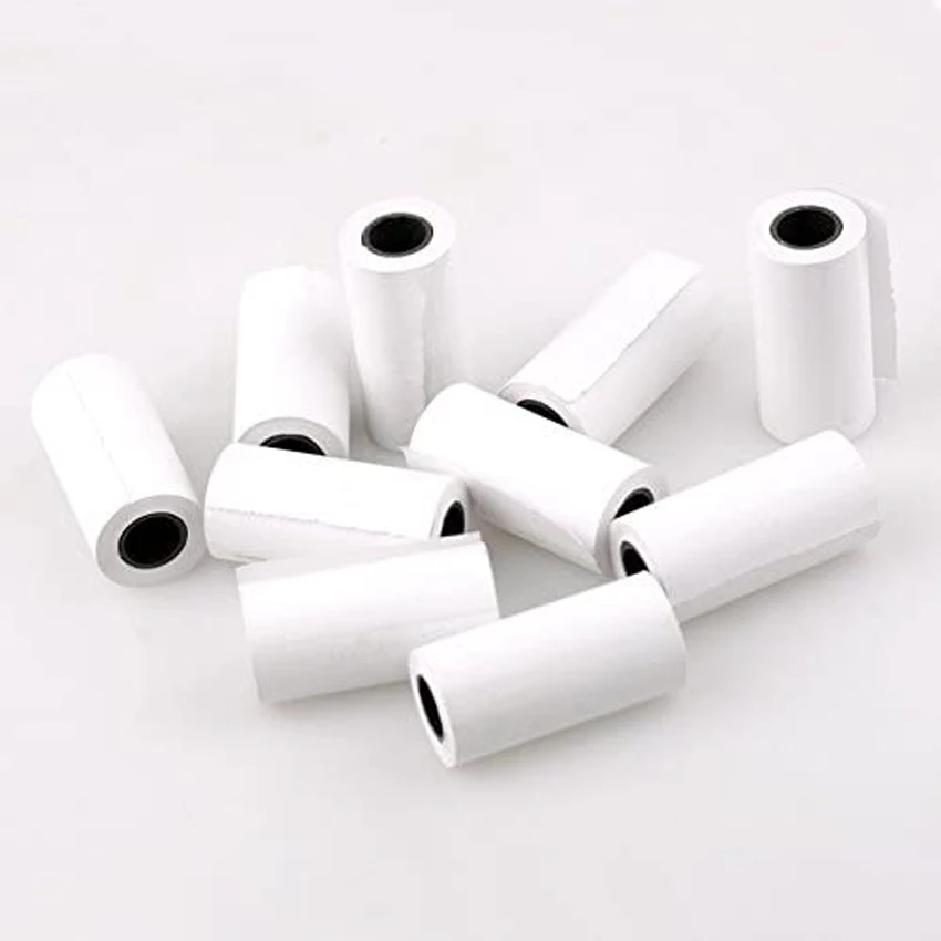 10 Rolls Thermal Paper Rolls 57x30mm Thermal Printing Paper Length 4.5 Meters Cash paper for POS Machine