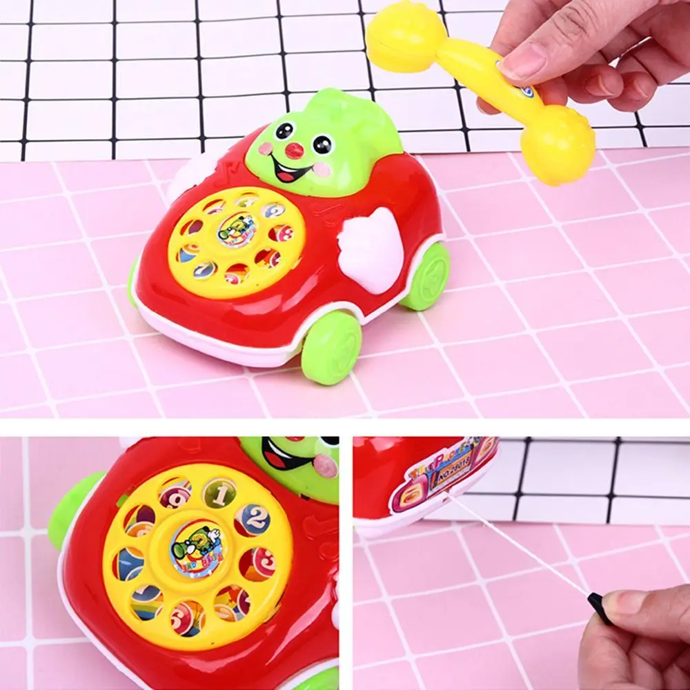 1PC Baby Toy Cartoon Phone Music Kids Toys Gift Developmental Educational