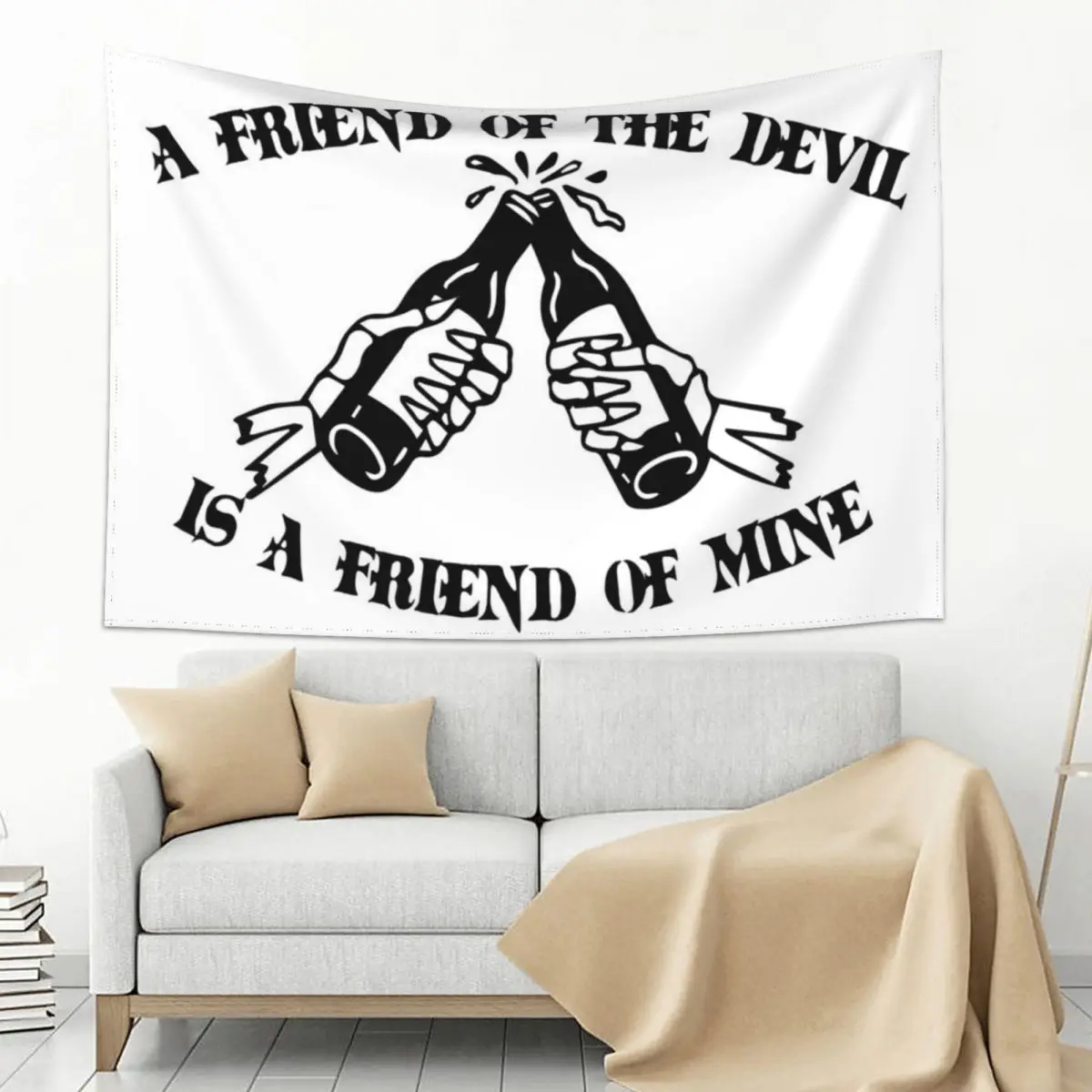 

Friend of the Devil Tapestry