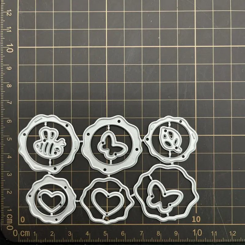 Sealing wax heart butterfly Metal Cutting Dies Stencils For DIY Scrapbooking Decorative Embossing Handcraft Die CutsTemplate