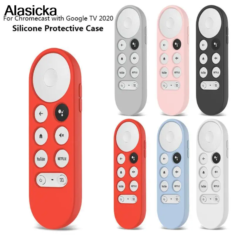 Non-slip Soft Silicone Case Remote Control Protective Cover Shell For Google Chromecast Voice Remote Control TV Box Controller