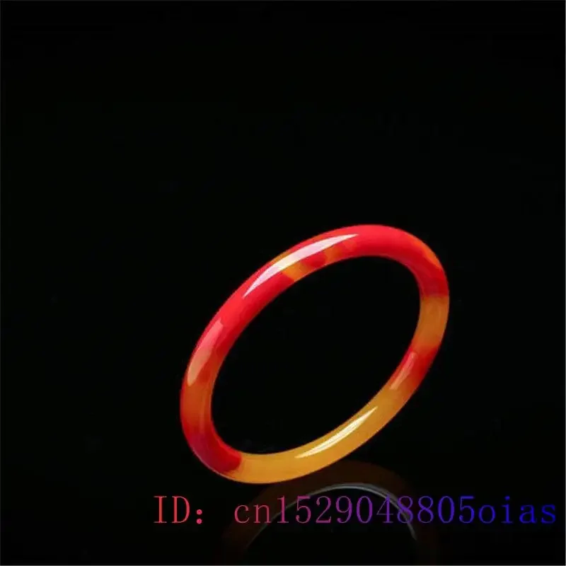 Colour Jade Bangle Bracelet Gifts Chinese Natural Charm Amulet Jadeite Carved Fashion Jewelry