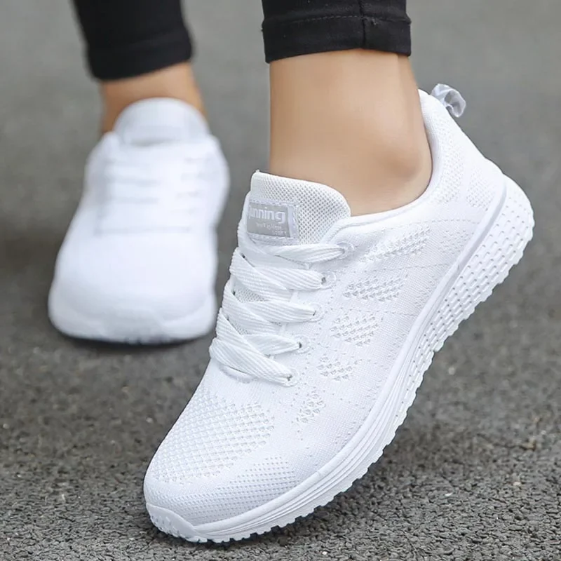 Yrzl Womens Sneakers Mode Lichtgewicht Comfortabele Mesh Ademende Sneakers Paar Sportschoenen Outdoor Tennisschoenen Voor Dames