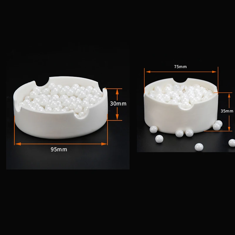 Dental Lab Square Round Shapes Sintered Crucible Disk Slotted Crucible