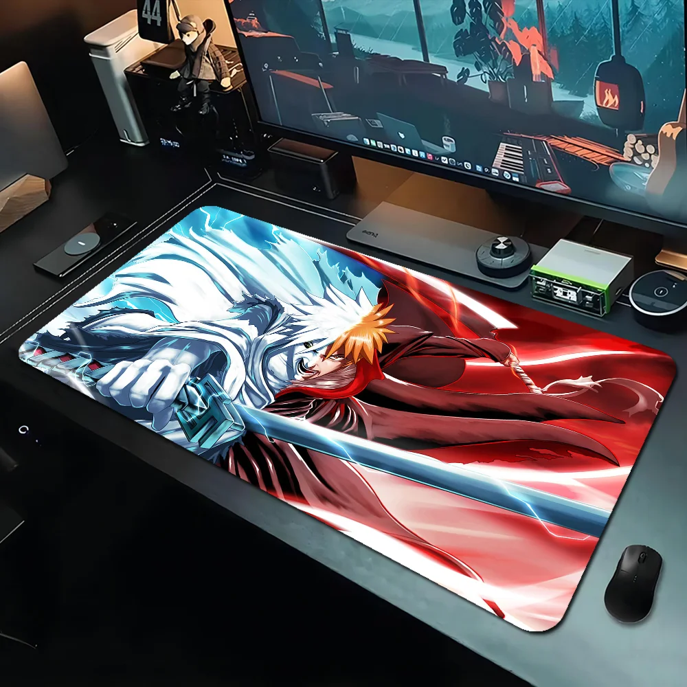 Bleach Girl Mousepad Boy Pad Natural Rubber Gaming Mousepad Desk Mat Size For Gameing World Of Tanks CS GO Zelda