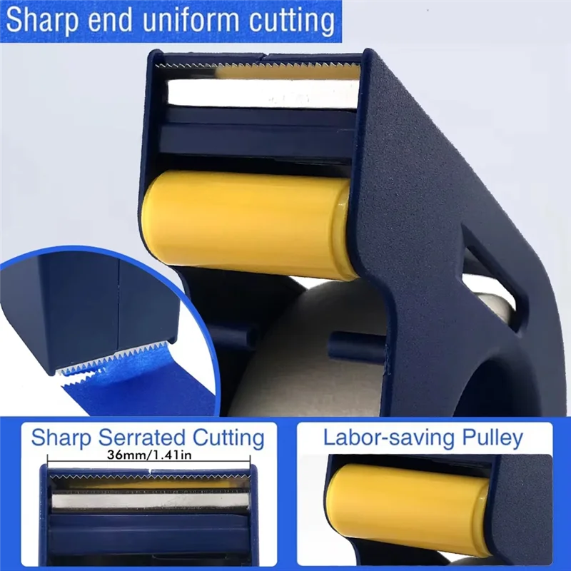 ABUH-Masking Tape Applicator - Home Renovation Assistant Tool Manual Tape Dispenser For Seam Filling And Adhesive Application