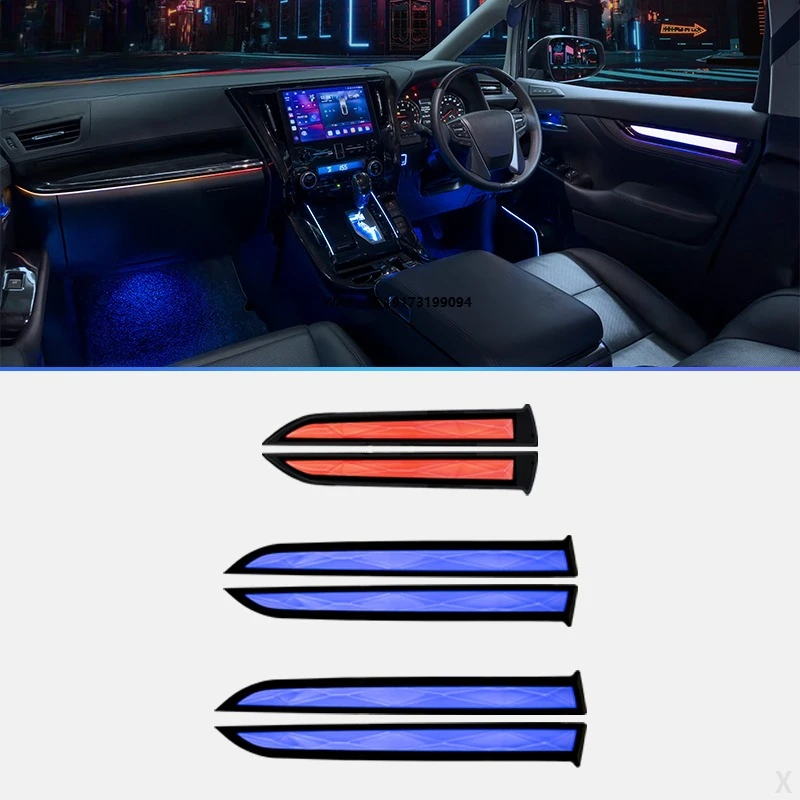 

TMPRO Новинка: Хрустальная атмосферная подсветка для Alphard/Vellfire 2015-2023 (левое/правое расположение руля) – Иммерсивная атмосфера салона