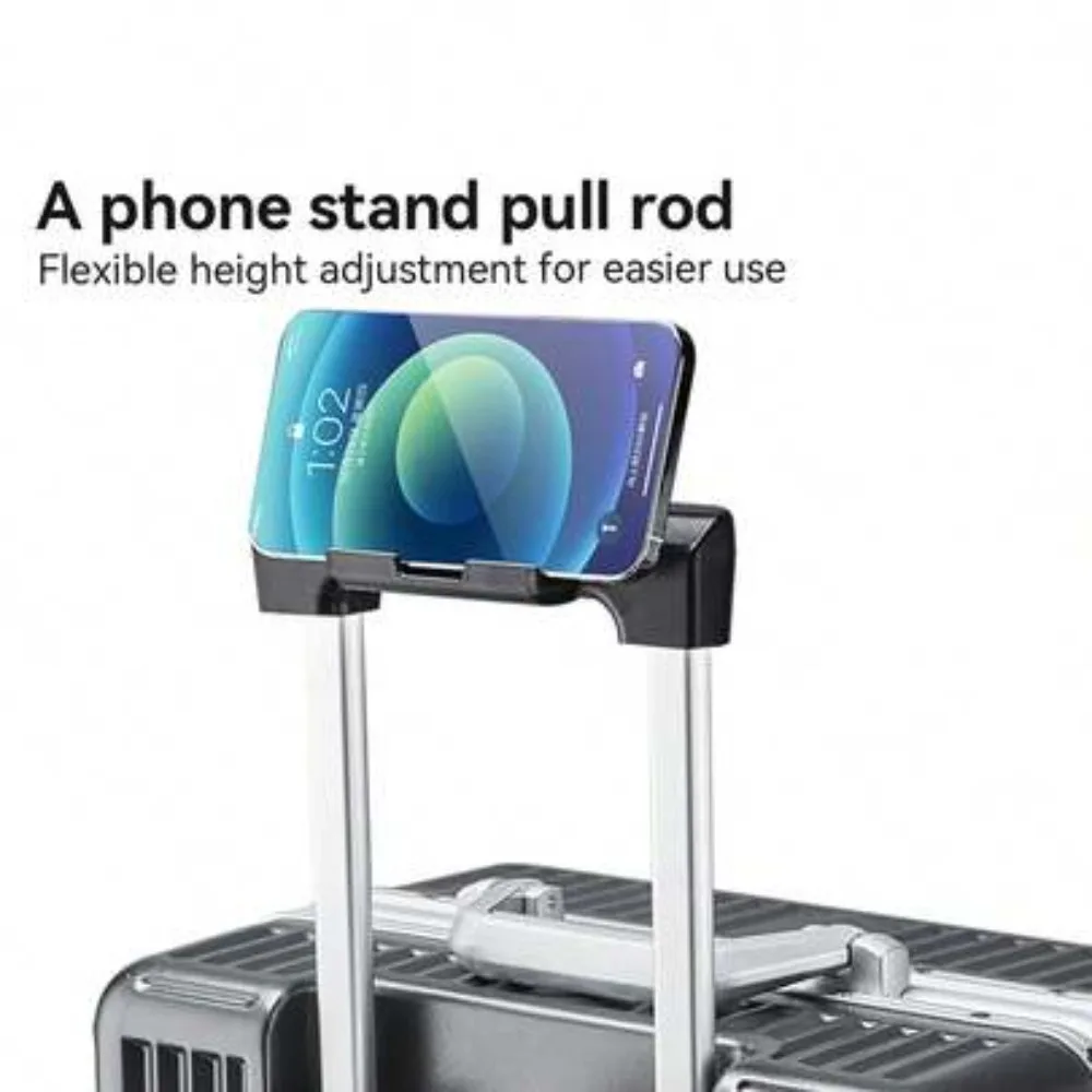 20 Inch Hard Shell Carry On Luggage Aluminum Frame Suitcase Zipperless TSA Lock Airline Approved Front Opening With Laptop Compartment Lightweight Travel Suitcase for Business Men Women 20 24 Inch Options view 5