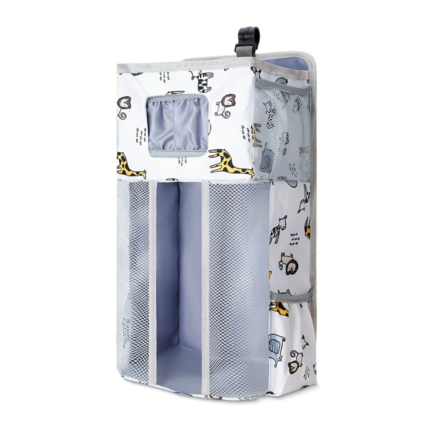 

1pc Ultimate Diaper Organizer Bag - Multifunctional Changing Table Solution - Stylish Space-Saving Holder with Stacker Design fo