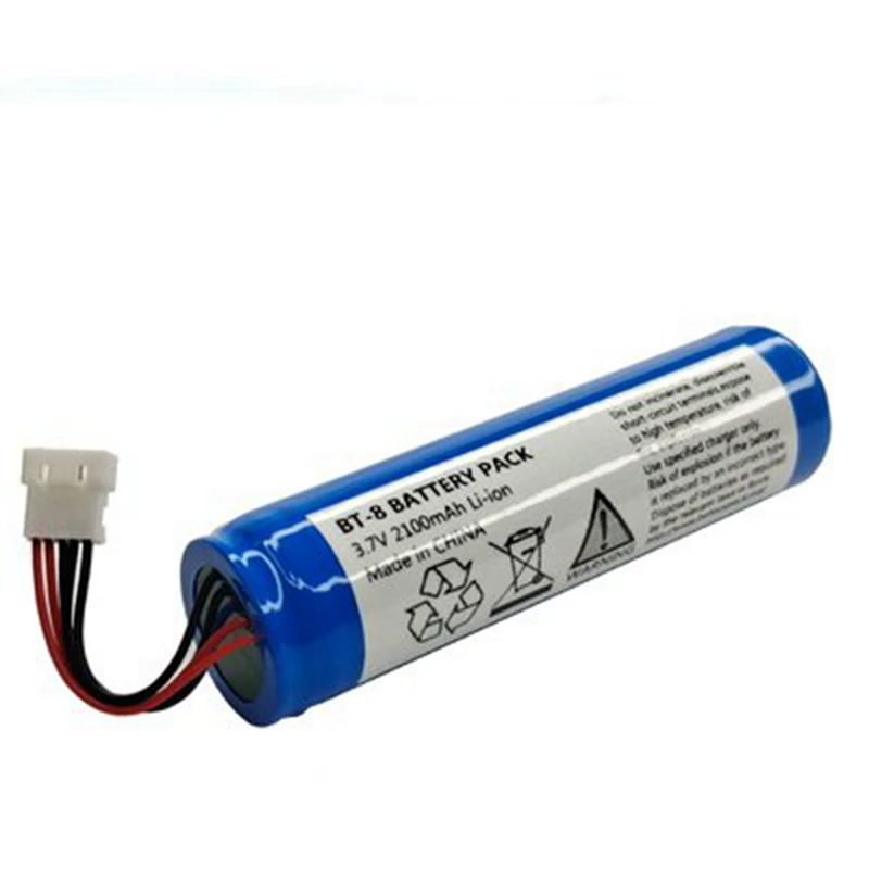 Newest BT-8 3.7V 2100/2200mAh Lithium-ion Rechargeable Battery Pack for High Quality High Capacity Scanner Replacement Battery