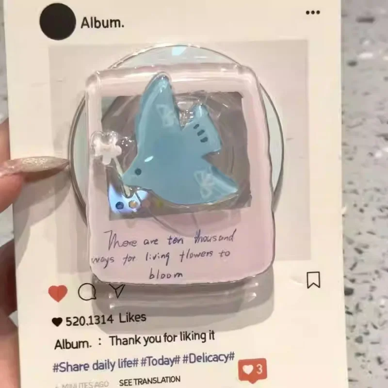 

Cute Cartoon Rotation For Magsafe Magnetic Phone Griptok Grip Tok Stand For iPhone 15 16 17 Wireless Charging Case Holder