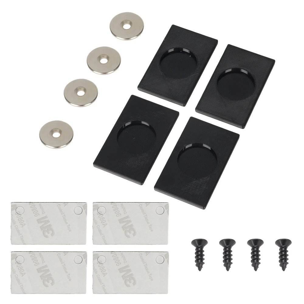 

4Pcs Strong Magnetic License Plate Frame Kits For Car Motorhome Trailer Motorcycle Universal Front And Rear Number Plate Holder