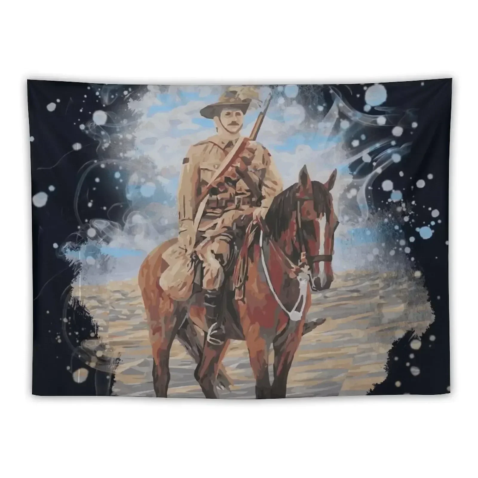 

australian light horse Tapestry Aesthetic Room Decors Room Decor Decoration Bedroom Tapestry