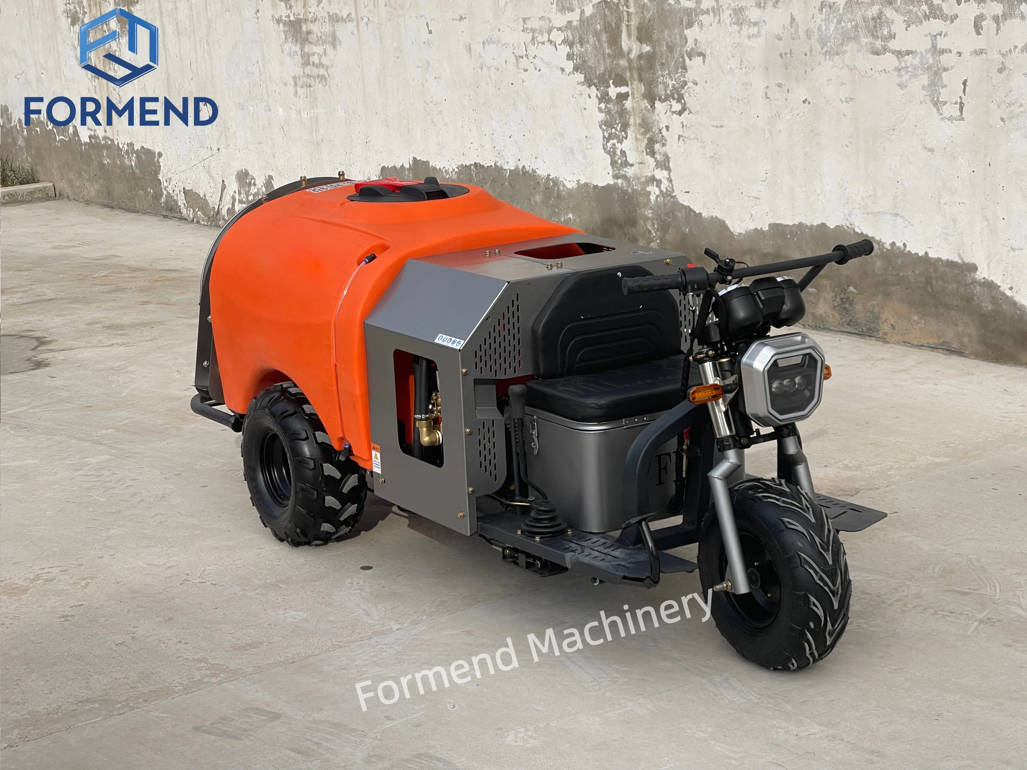 Multi-function Farm Disinfection Pesticide Sprayer Three Wheel Self Propelled Air Blast Mist Blower Orchard Spraying Equipment