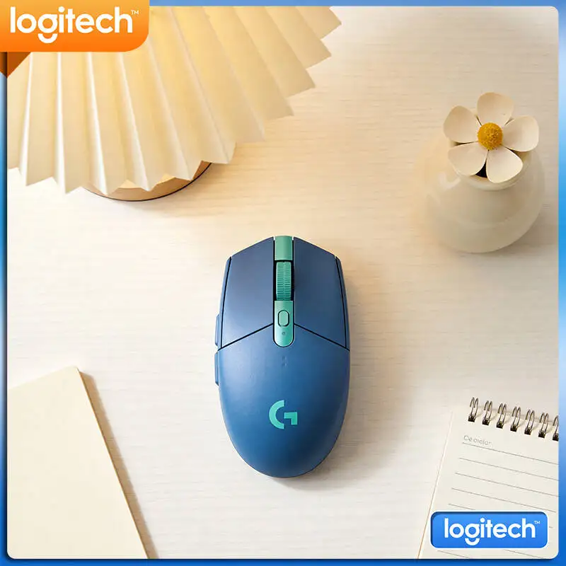 

Wireless Gaming Mouse Logitech G305 LIGHTSPEED, 12000 DPI HERO, 6 Buttons, 250hr Battery, 99g Lightweight, PC Mac Laptop