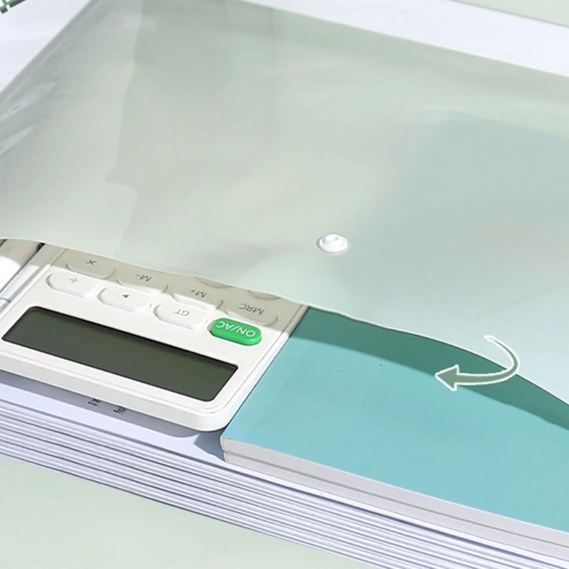 Carpeta documentos Tamaño Carta Cartera archivos Cierre botón a presión Sobre para documentos Bolsas archivos 50