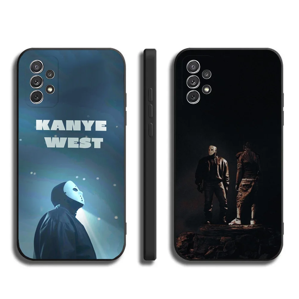 K-Kanye West Famous Singer Phone Case Phone Case for Samsung Galaxy A13,A21s,A22,A31,A32,A52,A53,A71,A80,A91, Soft Black Cover