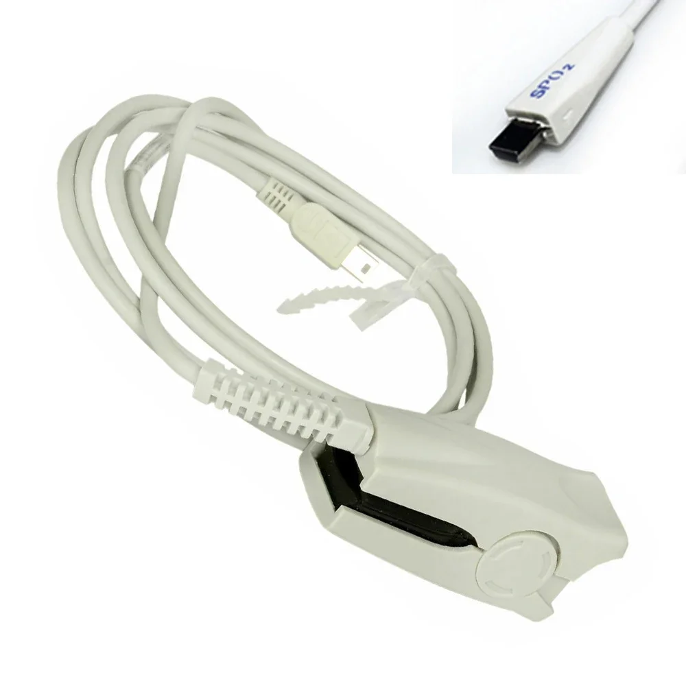 10 Pin USB SPO2 Probe dewasa Paediatric Neonatal Sensor saturasi oksigen darah dokter hewan CONTEC 08A 08C Monitor tekanan darah